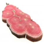 Rhodochrosite Gemstone Sterling Silver Pendant 01